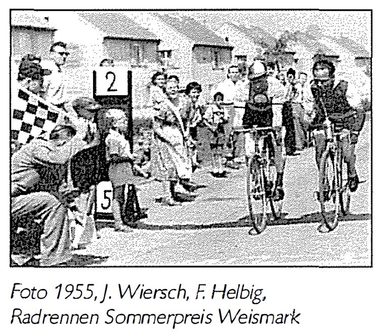 1955 Radrennen Weismark