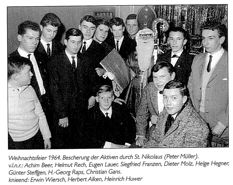 1964 Weihnachtsfeier