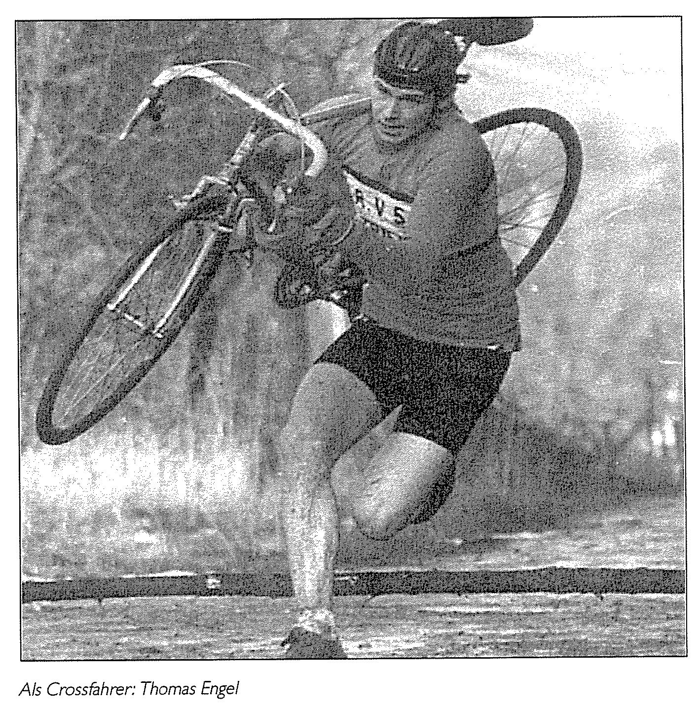 Crossfahrer Thomas Engel in den 80er JAhren