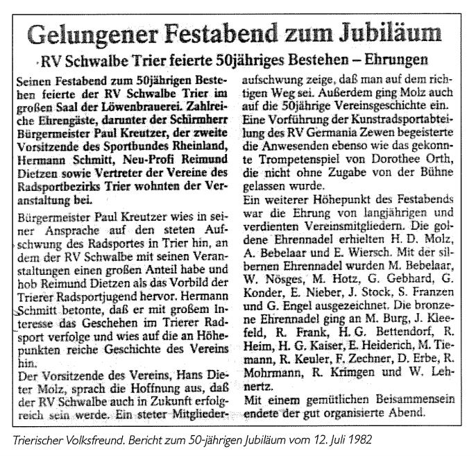 1982 Jubil„um